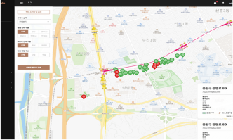 Map-based manhole location management